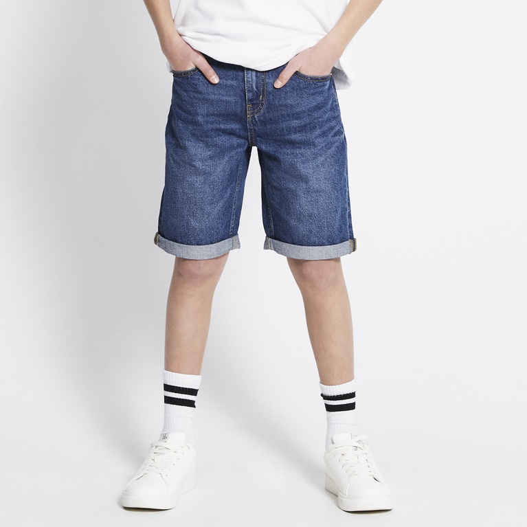 Denim Shorts "New shorty star" Mid wash